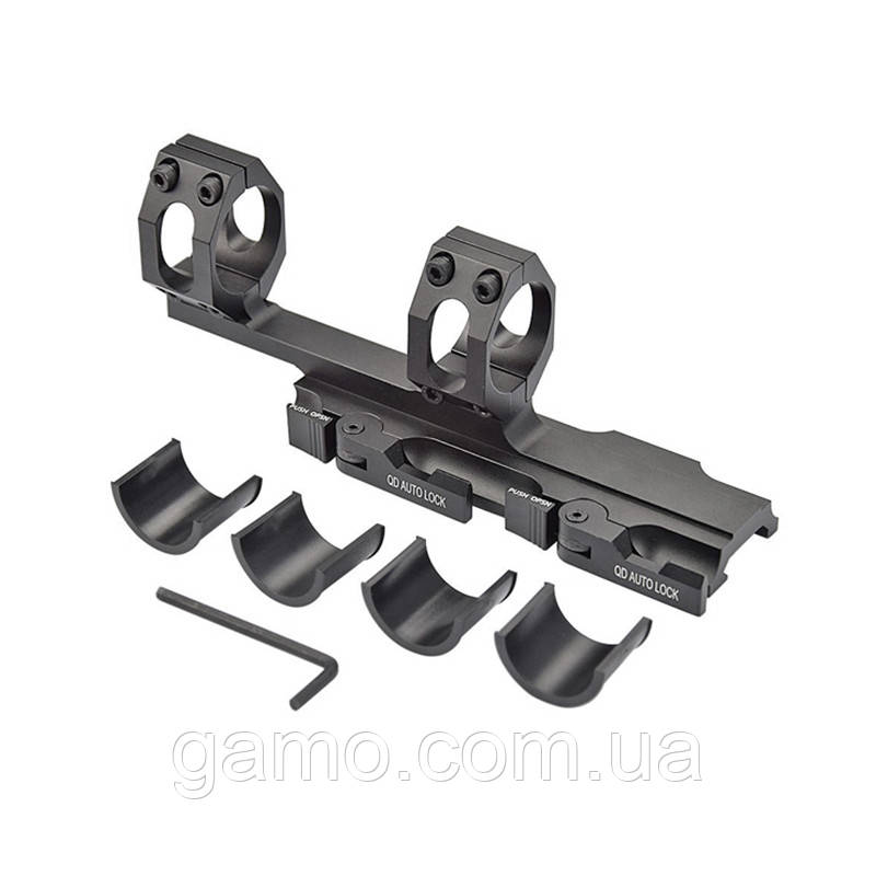 Моноблок швидкознімний QD Autolock 022 Picatinny/Weaver 25.4/30 mm, фото 1