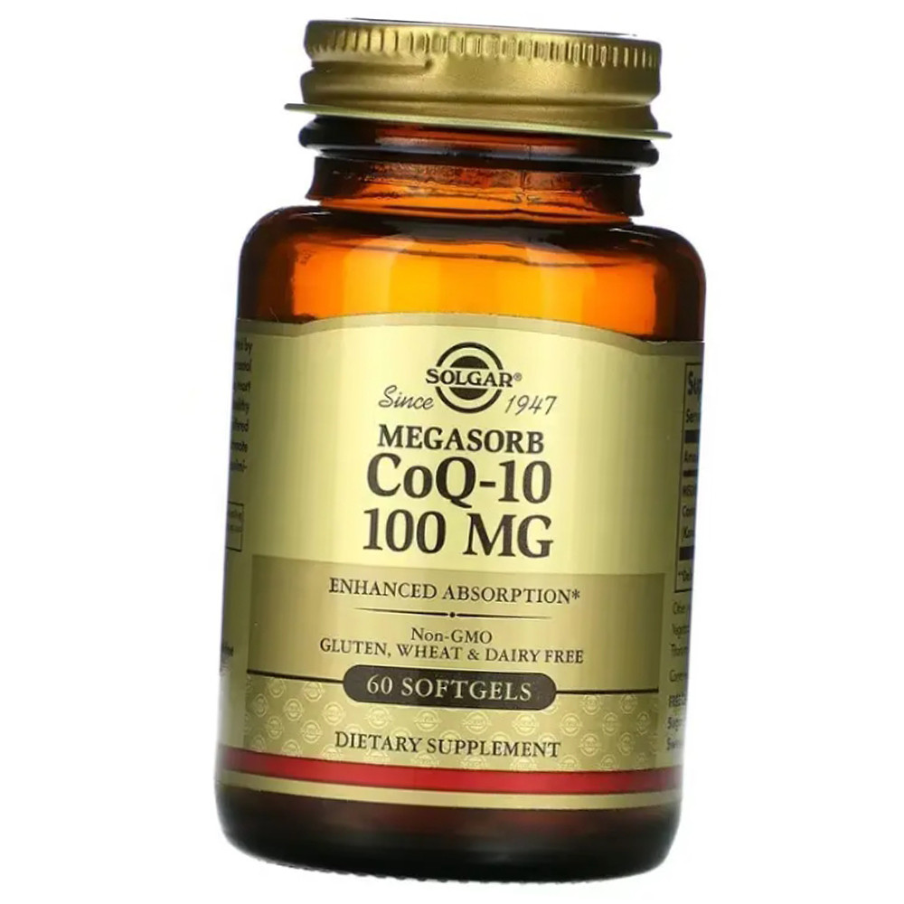 Коензим Solgar MegaSorb CoQ-10 100 mg 60 капсул