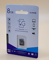 Карта пам'яті Micro SD Touch & Go 8 GB Class 10