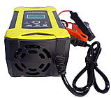 Зарядний пристрій для автоакумуляторів Battery Charger 8446 6A 12V, жовтий, фото 6
