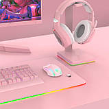 Мишка ігрова ONIKUMA Gaming CW905 RGB, рожева, фото 3
