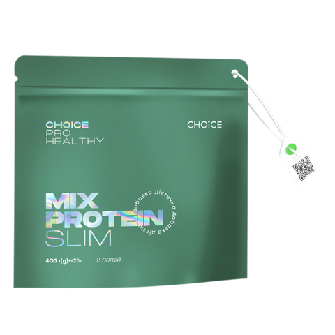 MIX PROTEIN SLIM - Протеїновий жироспалюючий коктейль by Choice мікс протеїн слім