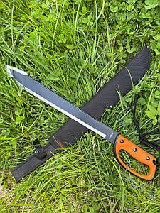 Ніж мачете Пила 2, для похідно-польового використання, з нержавіючої сталі і зручною ручкою