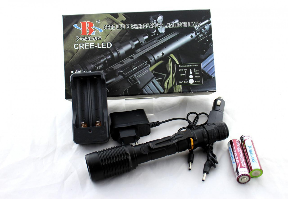 Ліхтарик BL 2804 T6 POLICE, фото 1