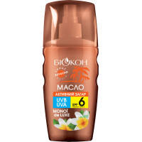 Засіб для засмаги Біокон Олія Активна засмага Моної де люкс SPF-6 160 мл (4820160039742)