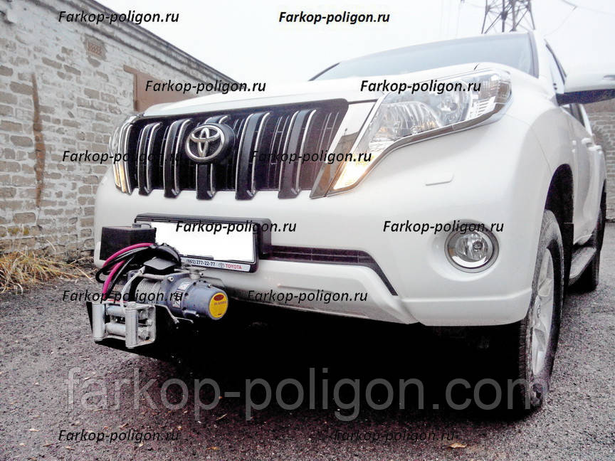 Фаркоп передний TOYOTA Land Cruiser Prado 150 c 2002 г., фото 1