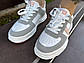 Жіночі кросівки Ailaifa8823-grey Біло-сірі LS-Ailaifa8823-grey, фото 5
