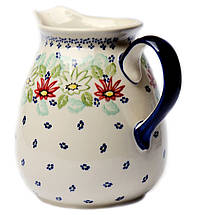 Глечик керамічний 2 л Латаття, фото 3