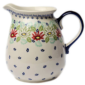 Глечик керамічний 2 л Латаття