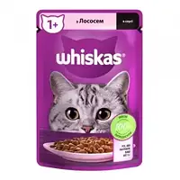 WHISKAS® для взрослых кошек в соусе (Віскас)