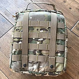 Сумка Mil-Tec Multicam для шолома підсумок мультикам, фото 8