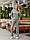 Брючний костюм-двійка з подовженою спинкою, арт.486, колір фреза, фіалковий колір, фото 10