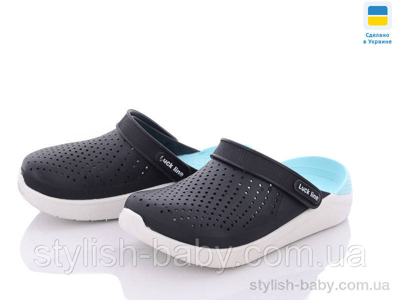 Дитяча колекція літнього взуття гуртом. Дитячі крокси 2023 бренда Luck Line (рр. с 30 по 35)