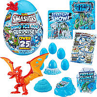 Ігровий набір ZURU гігантське яйце сюрприз Птеродактиль Smashers S4 Dino Ice Age