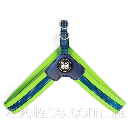 Шлея для собаки Max & Molly Q-Fit Harness Matrix Lime, фото 3
