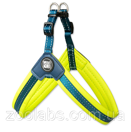 Шлея для собаки Max & Molly Q-Fit Harness Matrix Lime, фото 1