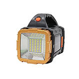 Ліхтар акумуляторний GL-2289 25W із сонячною панеллю 1500 mAh (3_03040), фото 2