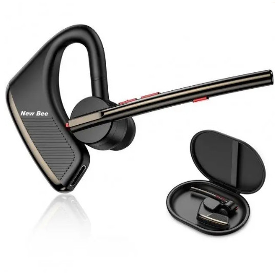 Гарнітура New Bee M50 Bluetooth 5.2 із шумозаглушенням RUS озвучування до 24 годин роботи, фото 1