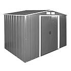 Сарай Duramax ECO металевий 320x302x196см сірий з білим (5189)