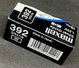 Батарейка Maxell 392 (SR41W) silver oxide 1,55V, фото 4