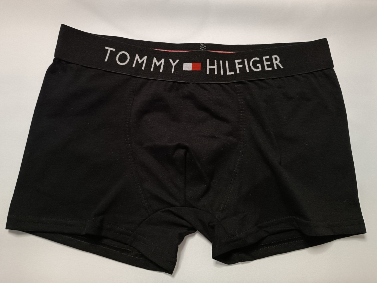 Однотонні чорні чоловічі труси Tommy Hilfiger, фото 1