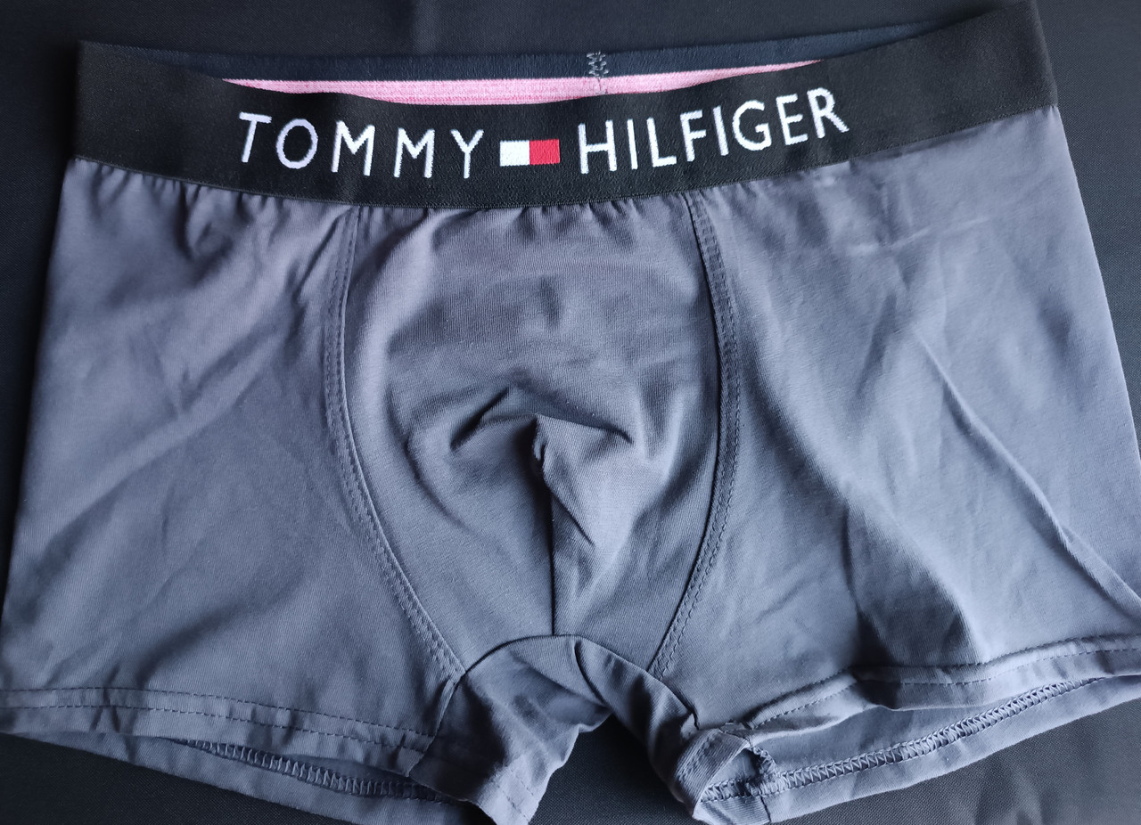 Модні сірі чоловічі труси Tommy Hilfiger, фото 1