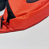 Поясна сумка бананка спортивна червона, фото 3