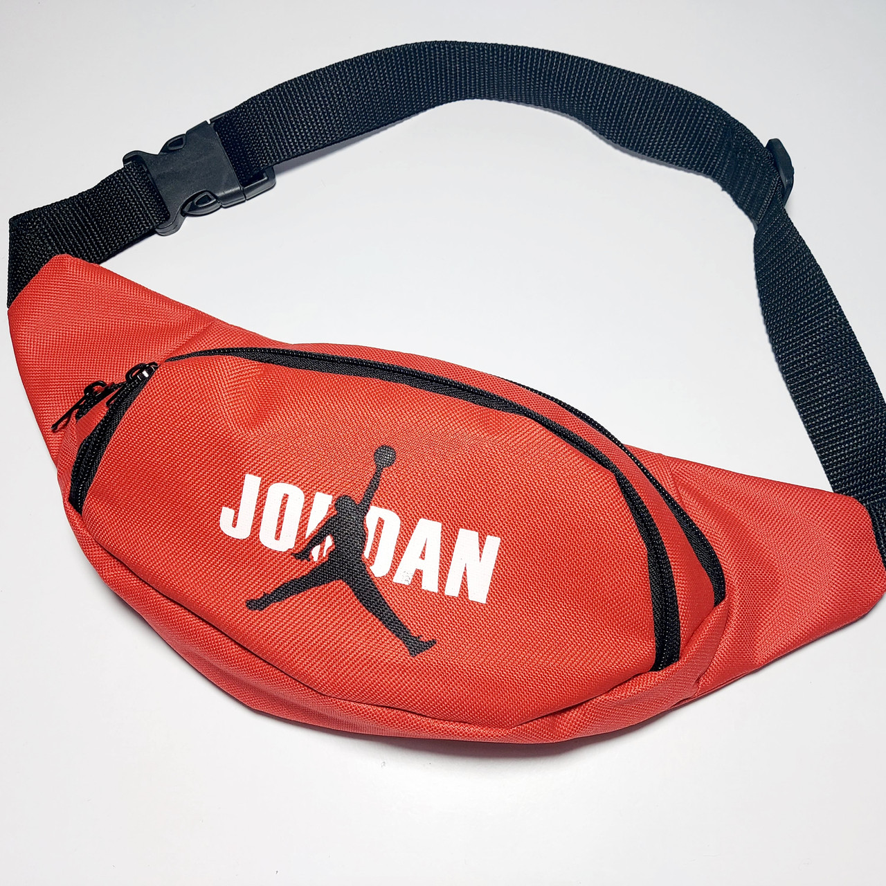 Поясна сумка бананка спортивна червона, фото 1