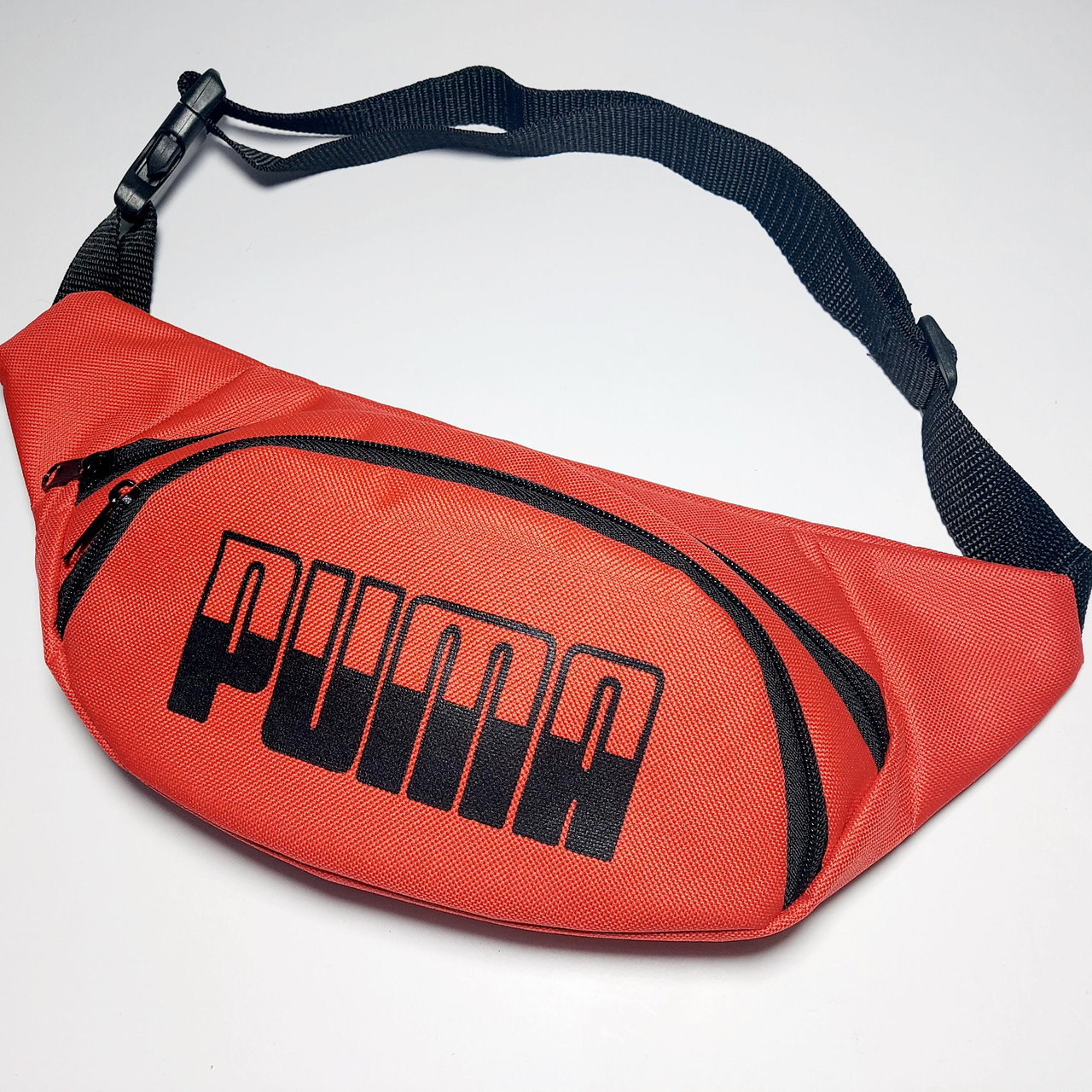 Поясна сумка бананка спортивна червона, фото 1