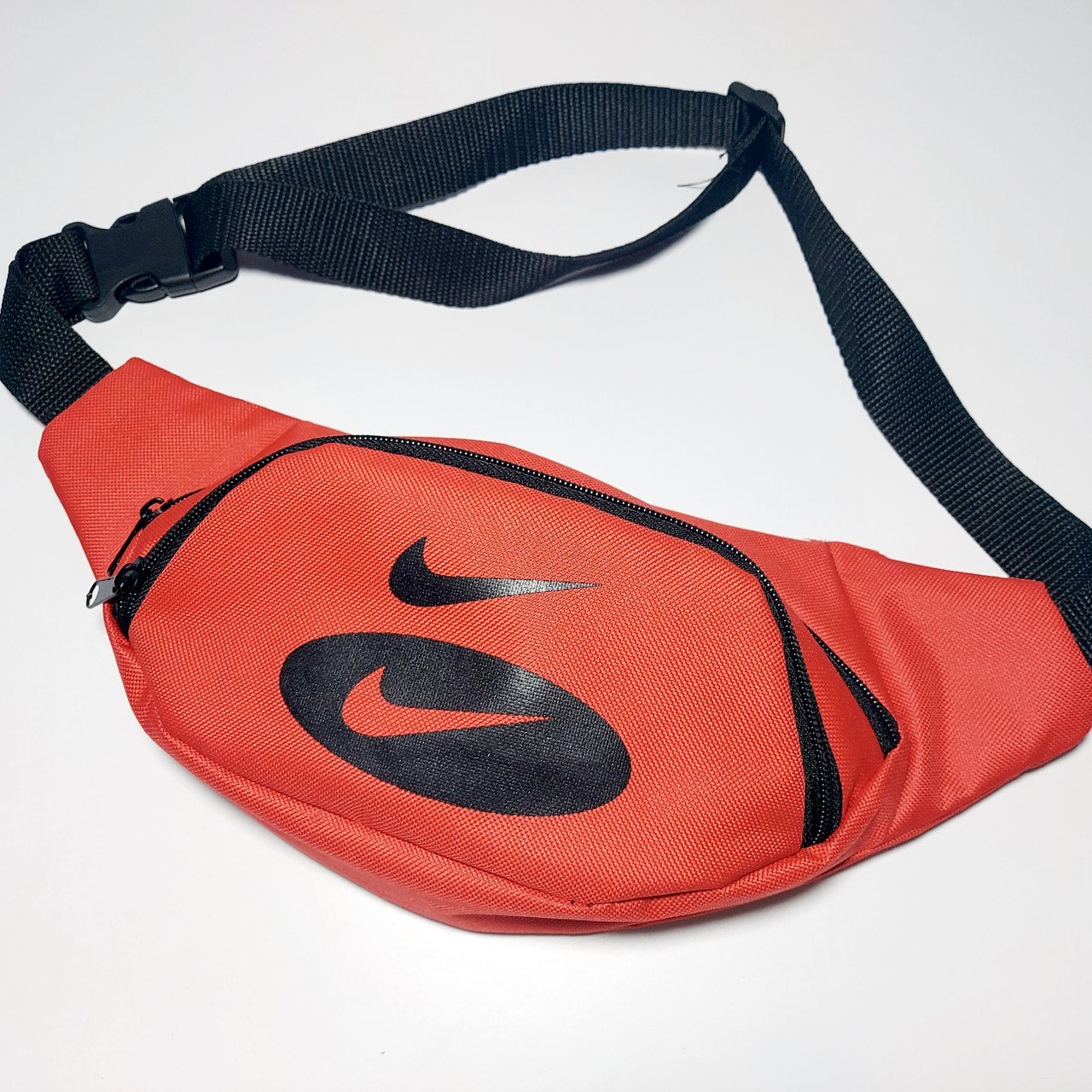 Поясна сумка бананка спортивна червона, фото 1