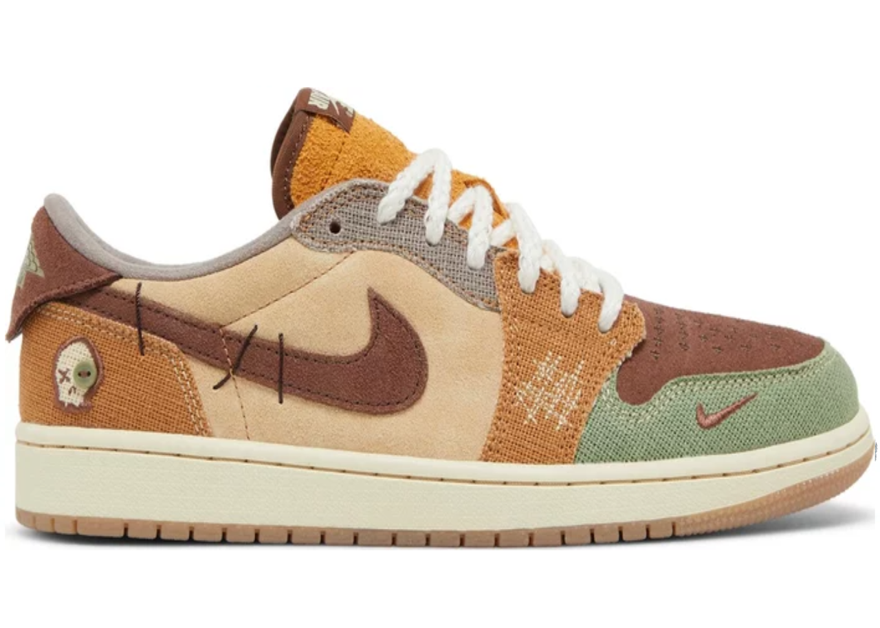 Кроссовки Nike Air Jordan 1 Retro Low OG Zion Williamson Voodoo - DZ7292-200