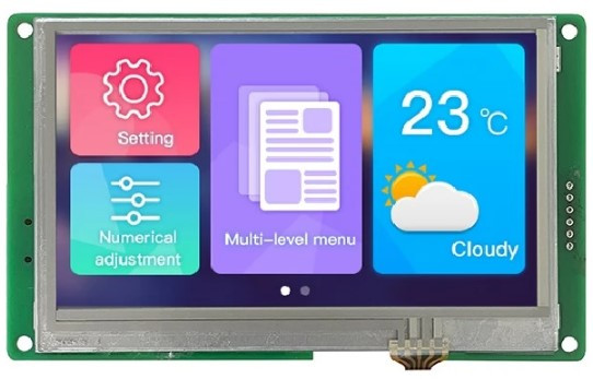 Модуль DWIN DMT48270C043_04WTR резистивний  4.3 Дюйми