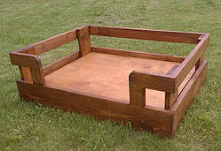 Лежак дерев'яний для собаки ЛЖК-0007107