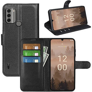 Чохол-книжка Litchie Wallet для Nokia C31 Black