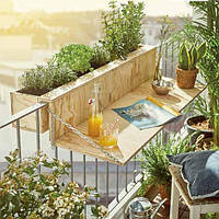 Підвісний балконний столик ПБС-000501