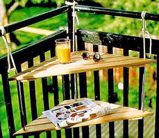 Підвісний балконний столик ПБС-000601