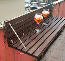 Підвісний балконний столик ПБС-141709