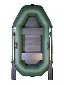 Надувний човен Omega 220LSP (поворотні вимкнені +слань килимок і привальний брус)