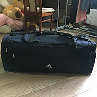 1000D Темно-синій Большая спортивная сумка "adidas с ремнем на плечо, дорожная сумка 28*32*83 оптом