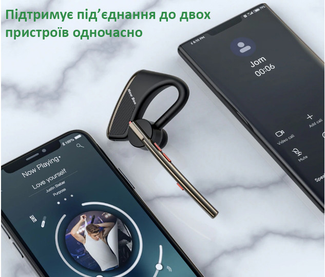 Гарнитура New Bee M50 Bluetooth 5.2 с шумоподавлением