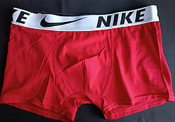 Однотонні червоні чоловічі труси Nike