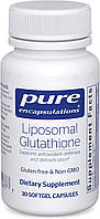 Pure Encapsulations Liposomal Glutathione / Липосомальный глутатион 30 капсул