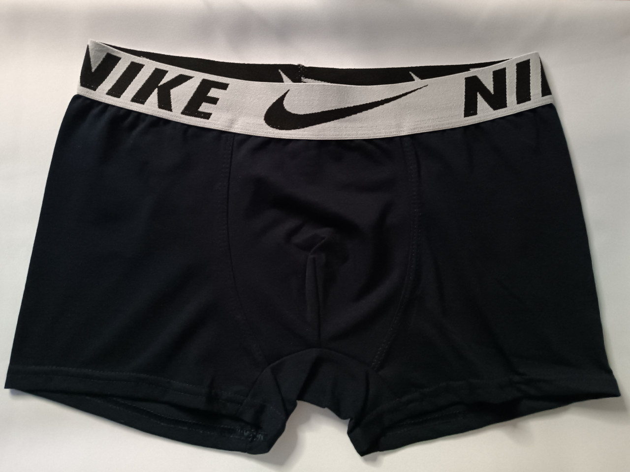 Однотонні темно-сині чоловічі труси Nike