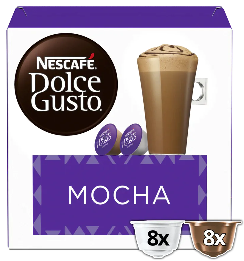 Кава в капсулах Дольче Густо - Dolce Gusto Mocha 8 порцій (16 капсул)