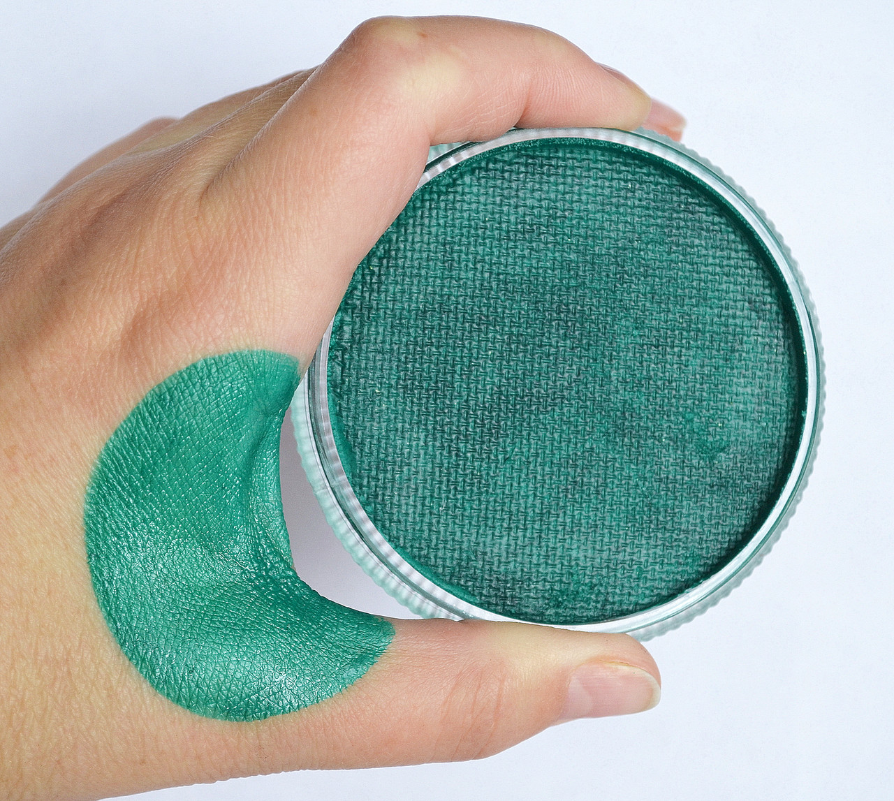 Аквагрим для обличчя і тіла, Зелений темний перламутровий, 30 г, фото 1