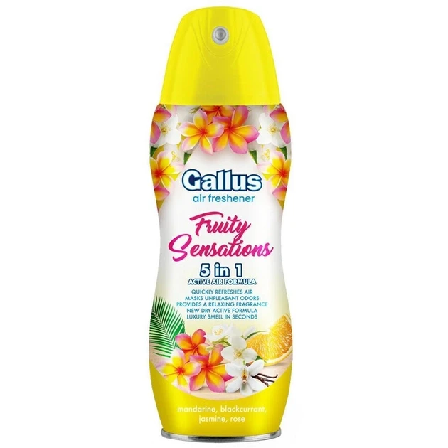 Освіжувач повітря Gallus 5в1 300 мл Fruity Sensations