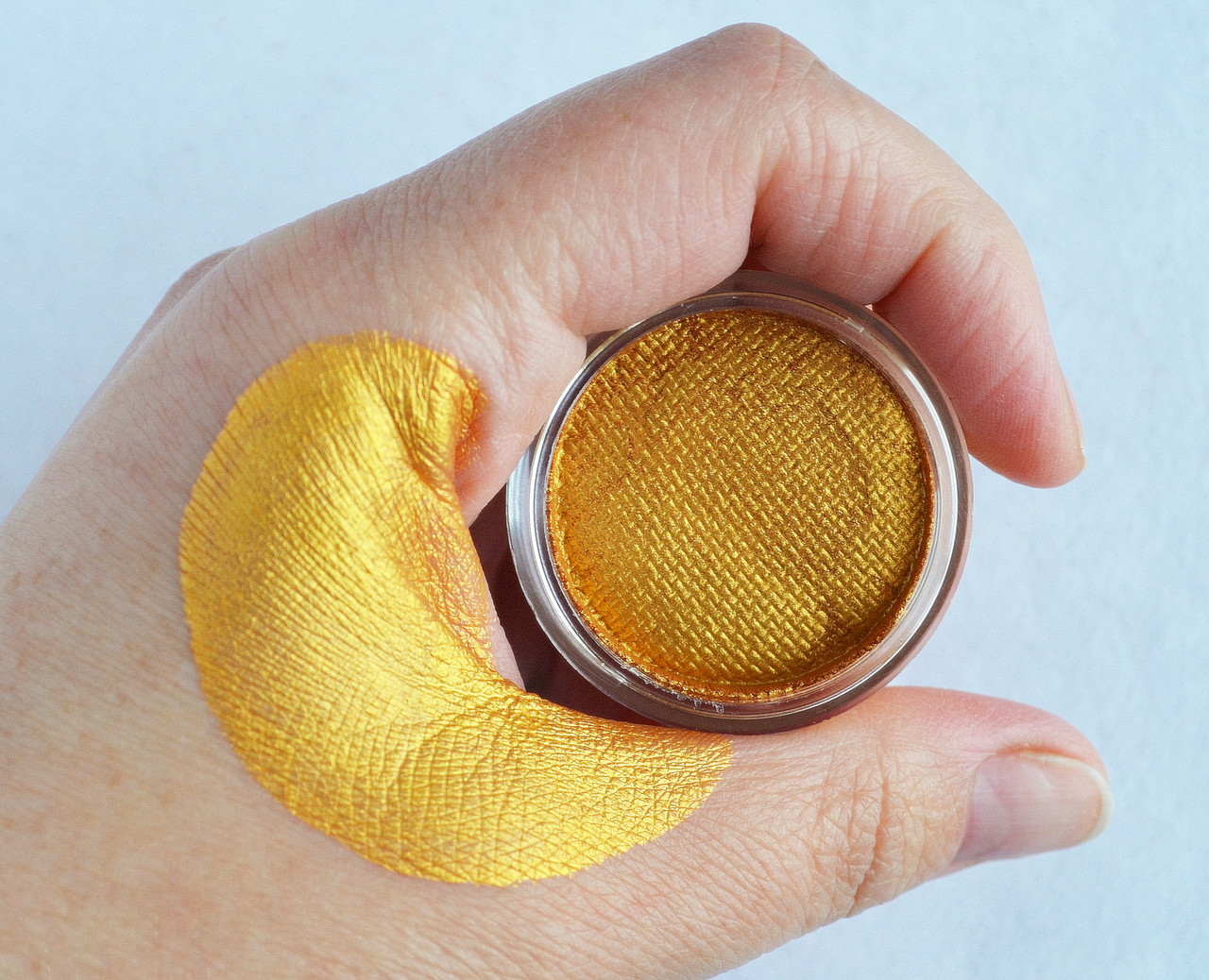 Аквагрим для обличчя і тіла, Золотий, 10 г, фото 1