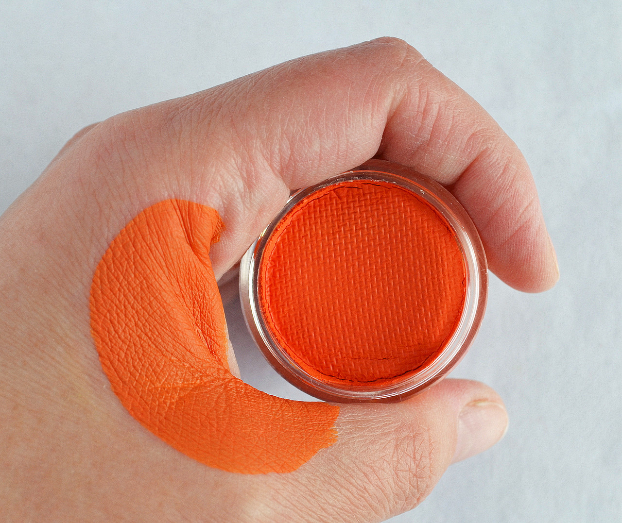 Аквагрим для обличчя і тіла, Помаранчевий, 10 г, фото 1