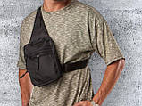 Тактична водонепроникна сумка слінг / з кобурою барсетка / через плече / кросбоді / чоловіча жіноча, фото 3