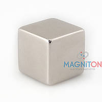 Квадратный неодимовый магнит 15х15х15 мм